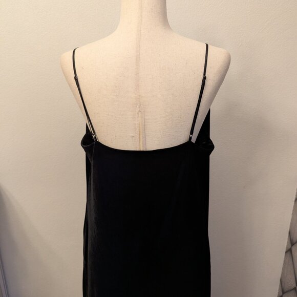 Banana Republic Factory Velvet Cowl-Neck Midi Dress - Picture 8 of 8